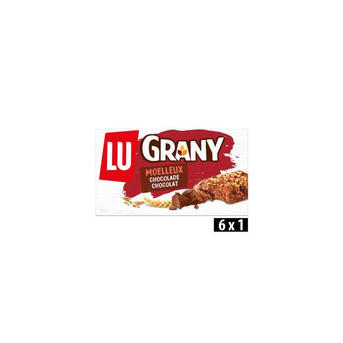 Lu Grany Zachte Koeken Granen & Chocolade 6st 192gr