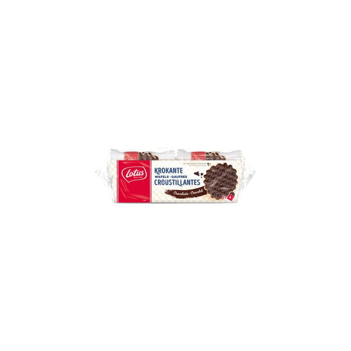 Lotus Krokante Wafeltjes Met Choc 4stx4-184gr