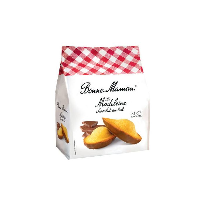 Bm Madeleines Melkchocolade 8st 210gr