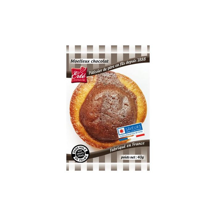 Erte Zachte Cake Choco 1stx40gr