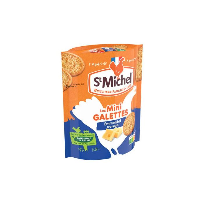 St Michel Minigaletten Emmentaler 100gr