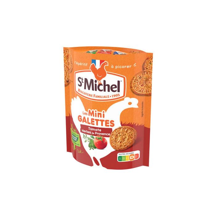 St Michel Minigaletten Tomaat Provencaalse Kruiden 100gr