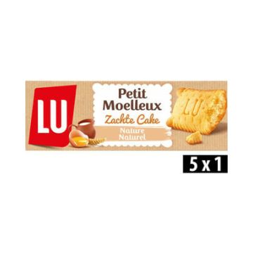 Lu Zachte Cake Naturel 140gr - 7 stuks