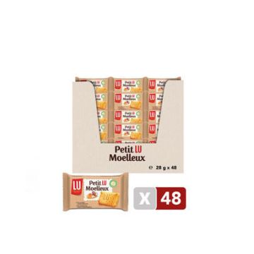 Lu Petit Lu Moelleux Zachte Cake Naturel 28gr - 48 stuks