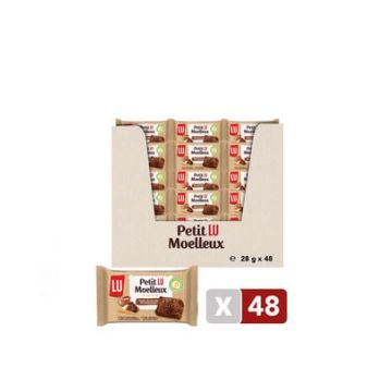Lu Petit Lu Moelleux Chocolade Cakes 28gr x 48 stuks