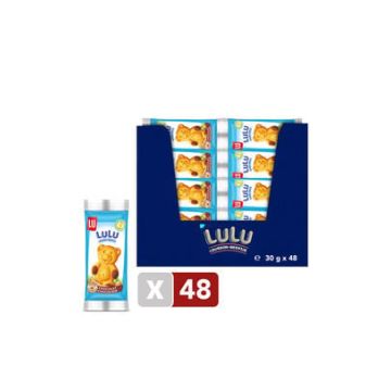 Lu beertjes chocolade 30gr - 48 stuks