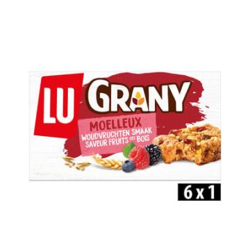 Lu Grany Zachte Koeken Granen & Woudvruchten 195gr - 12 stuks