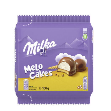Milka melo cakes 12 x 100g