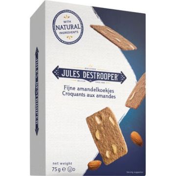 Jules Destrooper amandelkoekjes  75gr - 14 stuks