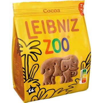 Dierenkoekjes Bahlsen Zoo Cacao 125gr - 12 stuks