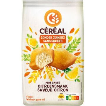 Cereal Suikervrije citroencake Z/s 196 gram -6 stuks