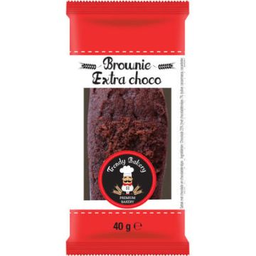 Chocolade Brownie Trendy 40gr - 50 stuks