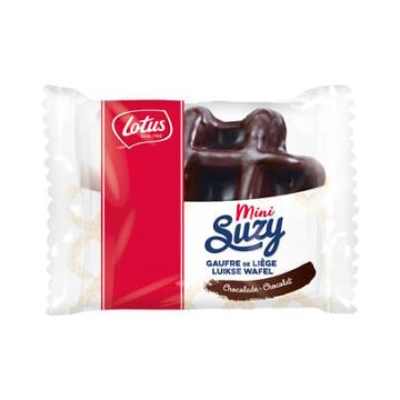 Lotus wafels met chocolade 33gr - 48 stuks