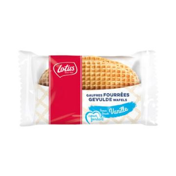Gevulde Wafels Vanille Lotus 2st 60gr - 30 stuks