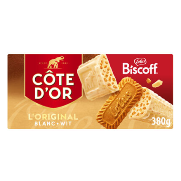 Côte d'or biscoff wit 9 x 380g