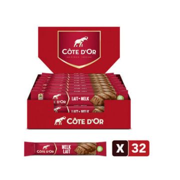 Cote d'Or melkchocolade reep 47 gram - 32 stuks