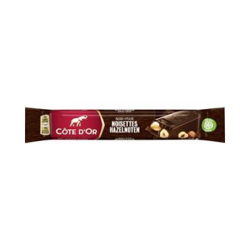 Cote d'or puur hazelnoten 45 gram - 32 repen