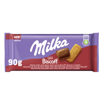 Milka biscoff reep 24 x 90g