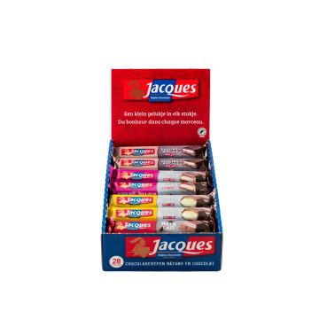 Jacques chocolade repen - 28 stuks