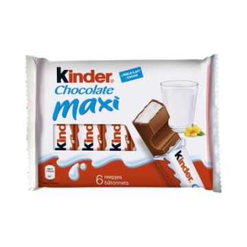 Chocolade voor kinderen 6 repen - 20 dozen