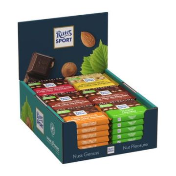 Ritter Sport Display 100gr x 30 stuks