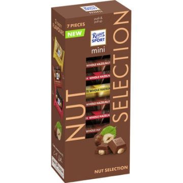 Ritter Sport mini 7 stuks x8 - 116 gram