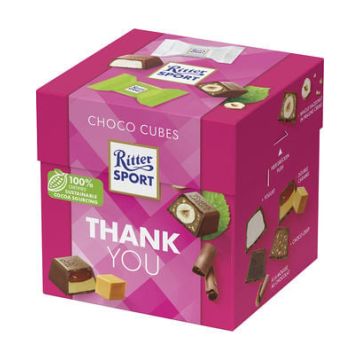 Ritter Sport thank you chocoladeblokjes  8 stuks