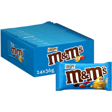 Crispy m&m 24x36 gram