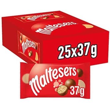 Maltesers 37 gram verpakt - 25 stuks