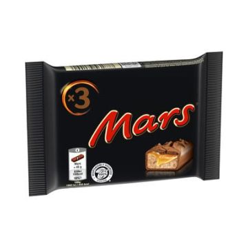 Mars 3-pack 135 gr - 34 stuks