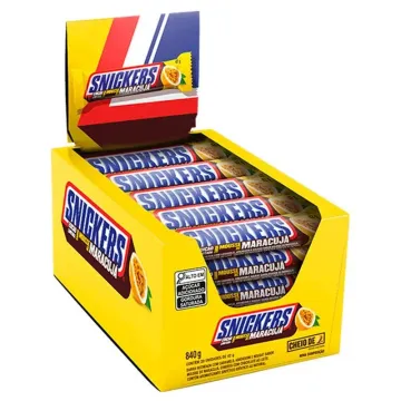 Snickers mousse de maracuja 42 gr - 20 stuks