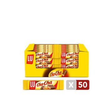 Cha Cha chocolade van Lu  27gram - 50 repen
