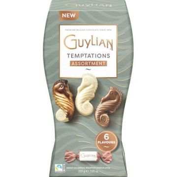 Guylian temptations assortment mix 200 gram - 12 dozen
