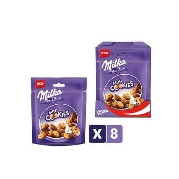 Milka mini cookies 8 x 110g