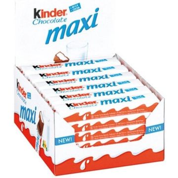 kindersuprise maxi chocolade 36 repen - 21 gram