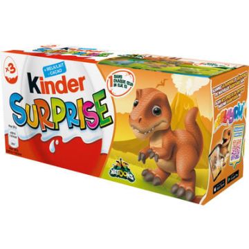 Kinder surprise jongens 3 stuks x 32 doosjes