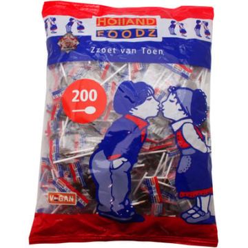Cola lollies voor carnaval 4,6gr - 200 stuks
