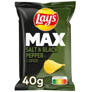 Lays Max Peper en Zout 40gr x 20 stuks