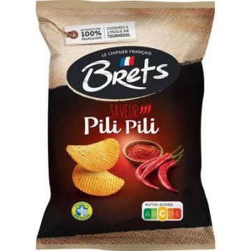 Brets Chips Pili Pili 125gr x 10 stuks