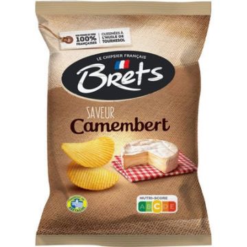 Brets Chips Camembert 125gr x 10 stuks