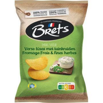 Chips Brets Fromage Frais et Fines Herbes 125gr x 10 stuks