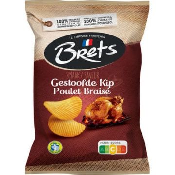 Brets Poulet Braise  125gr x 10 stuks