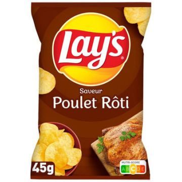Lay's Kip Chips 45gr x 20 stuks