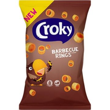 Croky Rings Barbecue 75gr x 24 stuks