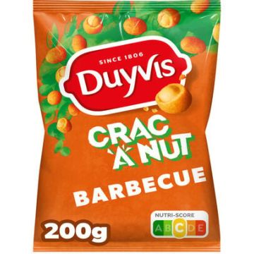 Duyvis Crac a Nut Barbecue 200gr x 21 stuks