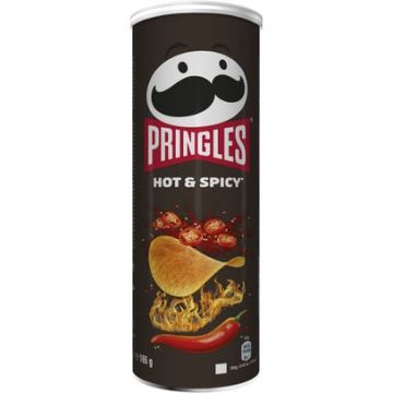 Pringles Hot & Spicy 165gr x 19 stuks