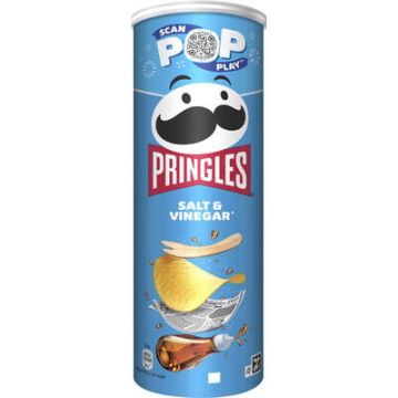 Pringles Salt and Vinegar 165gr x 6 stuks