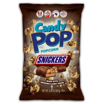 Candy pop snickers popcorn 12 x 149gr