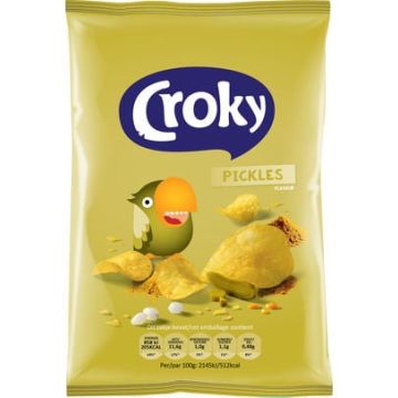 Croky Chips Pickles 40gr x 20 stuks