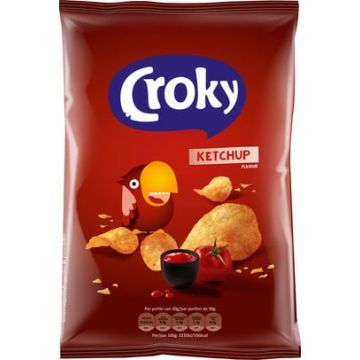 Croky Ketchup Chips 100gr x 12 stuks